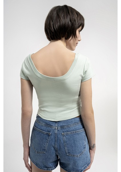 Crop Kadın Tshirt Lf2035279 Lf2035279004 fiyatları