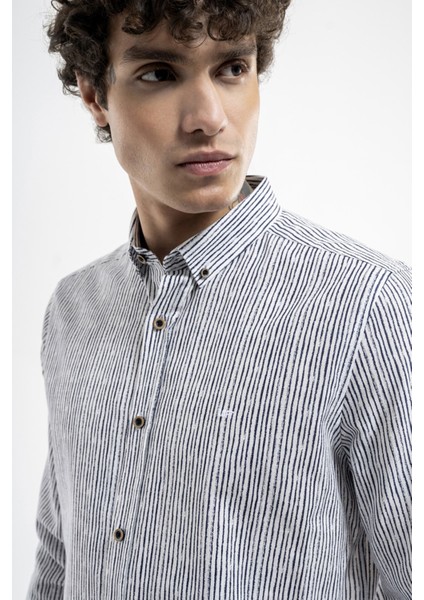 Slim Fit Erkek Gömlek LF2036430 LF2036430018 indirimleri