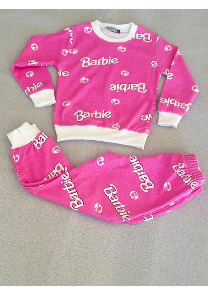 Gala Barbie Yazılı Kız Çocuk Takımı