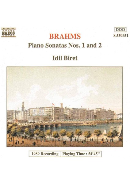 Brahms: Pıano Sonatas Nos.1 And 2-Cd