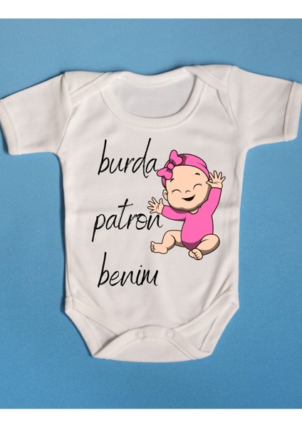 Patobaby Pamuklu Bebek Zıbını Burda Patron Benim