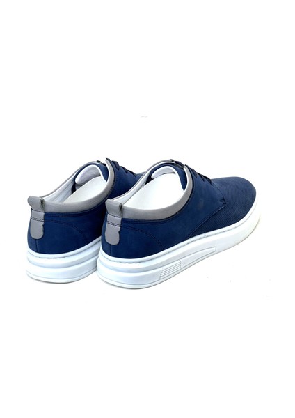 Hakiki Deri Erkek Günlük Sneaker Spor Ayakkabı, 3818