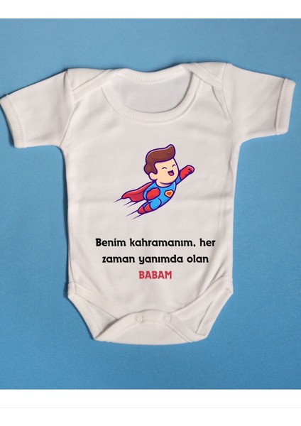 Patobaby Pamuklu Bebek Zıbını Kahramanım Babam