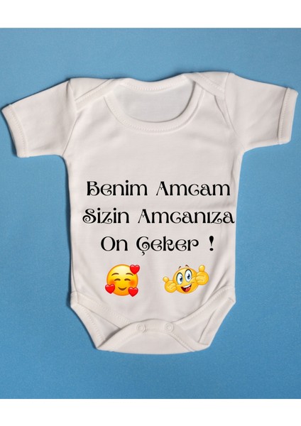 Patobaby Pamuklu Bebek Zıbını Benim Amcam Sizin Amcanıza