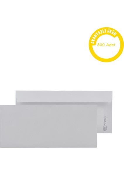 Diplomat Zarf 10.5X24 90 gr Silikonlu 1.Hamur 500 Adet modelleri
