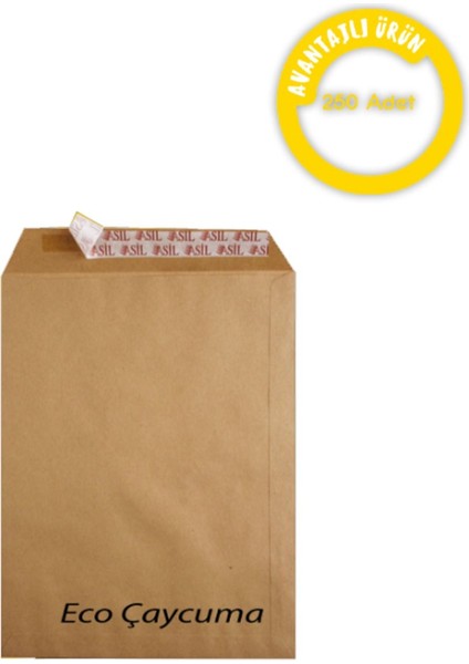 Torba Zarf 26X35 Eco Çaycuma 125 gr Silikonlu 250 Adet indirimleri