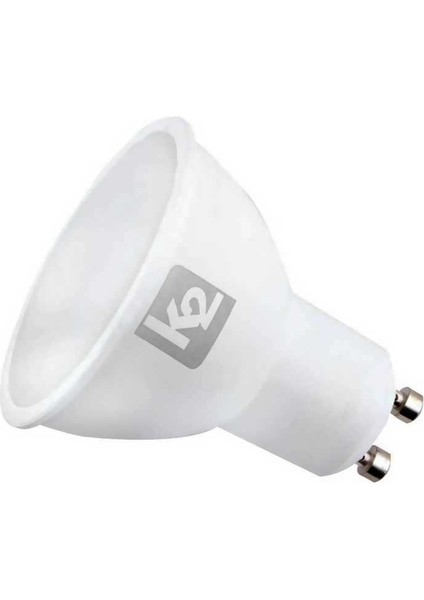 5 Adet 7W 6500K Beyaz Işık GU10 LED Çanak Spot Ampul KES047