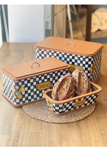 Amarillo 3 Lü Ahşap Ekmeklik Patates & Soğan Saklama Kabı fiyatları