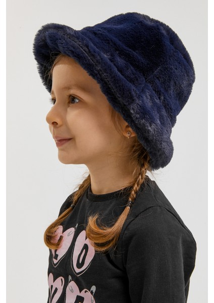 Benittokids Kız Çocuk Peluş Bucket Şapka 7001