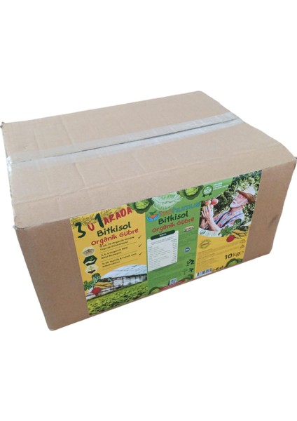 3 Ü 1 Arada, Biohumus Organik Gübre Bitki Besleyici, 10 kg fiyatları