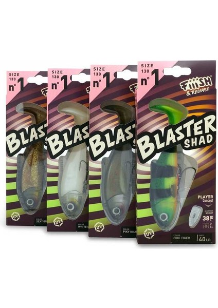 Blaster Shad 130 mm 38 gr Silikon Yem