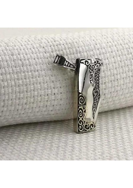 Gümüş Avcı Bıçağı Erkek Kolye Ucu modelleri