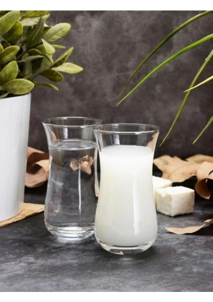 42641 Fit Cam 6lı Çay Rakı Bardağı Takımı Seti 120CC fiyatları