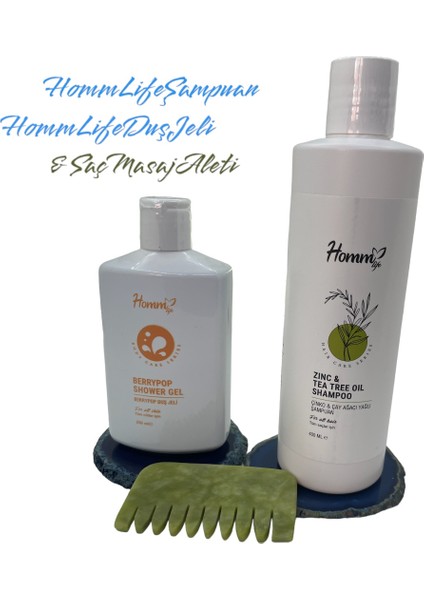 Homm Life Bitkisel Çinko&çay Ağacı Yağlı Şampuan& Duş Jeli