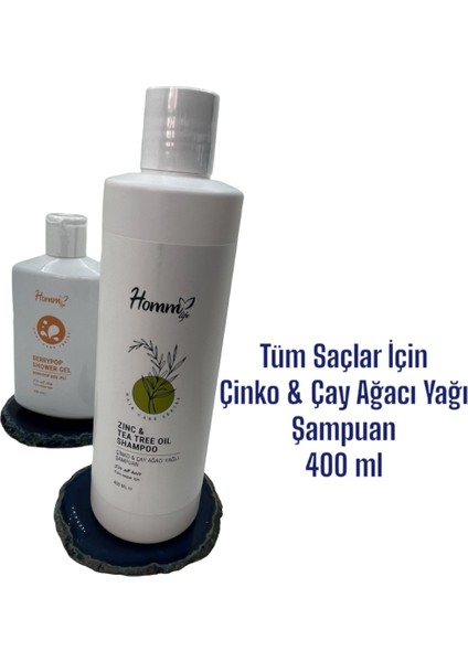 Homm Life Bitkisel Çinko&çay Ağacı Yağlı Şampuan& Duş Jeli