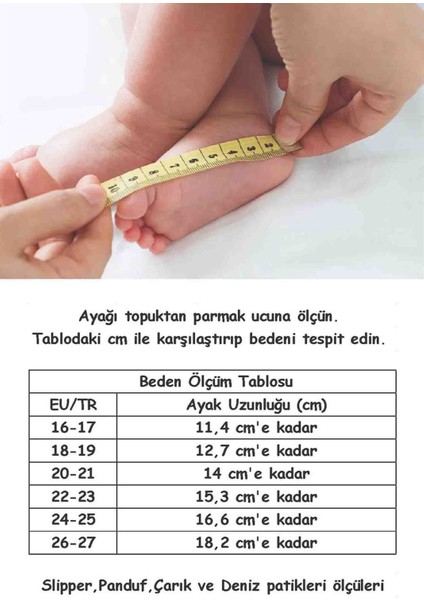 Baby Tüylü Kız Bebek Panduf