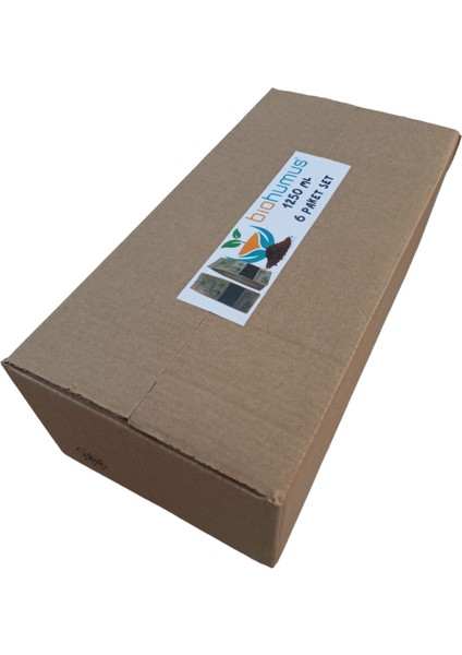 Organik Bitki Besin Gübresi Biohumus Humic 1250 ml 6 Adet Set fırsatları