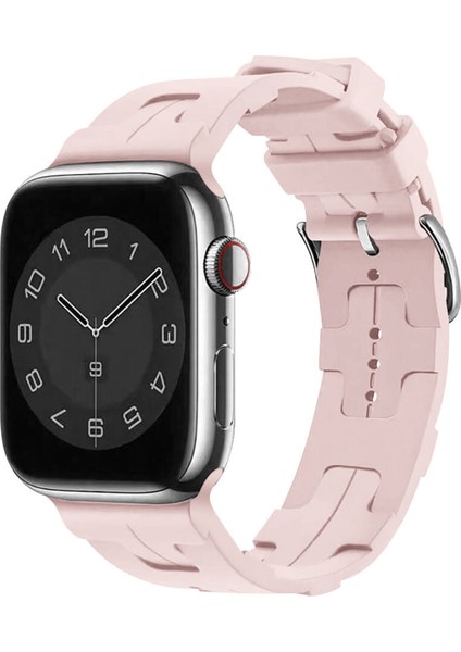 Apple Watch Se 40 mm Uyumlu Hermes Silikon Kordon Kayış - FC241
