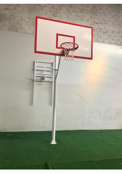 Standart Basketbol Potası Sabit Çember 105*180 Ahşap Panya