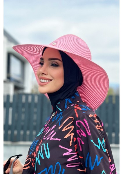 Hasır Şapka Deniz Kabuklu Pembe Rş-55 fiyatları