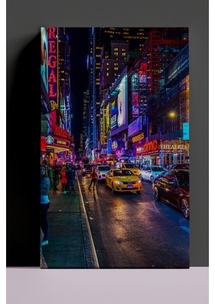 Las Vegas Sanatı Dekoratif Kanvas Tablo, Soyut Kanvas Tablo