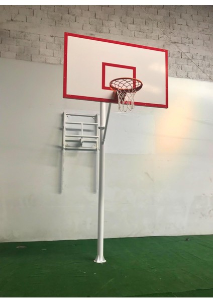 Standart Basketbol Potası Yaylı Çember 105*180 1,5 mm Sac Panya