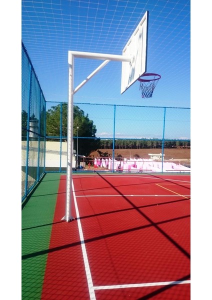 Standart Basketbol Potası Yaylı Çember 105*180 1,5 mm Sac Panya