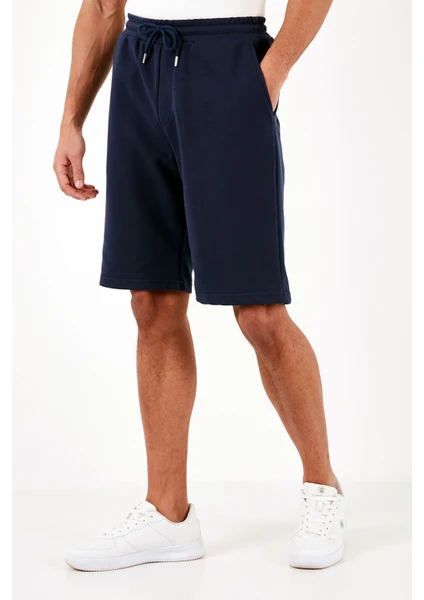 Pamuklu Belden Bağlamalı Cepli Regular Fit Short Erkek Short 5908042