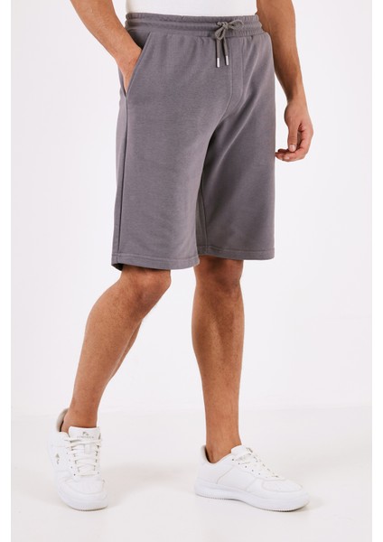 Pamuklu Belden Bağlamalı Cepli Regular Fit Short Erkek Short 5908042