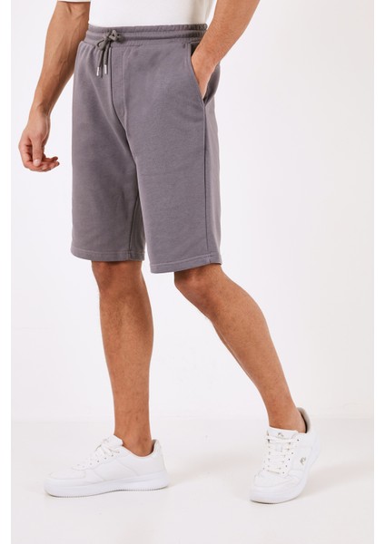 Pamuklu Belden Bağlamalı Cepli Regular Fit Short Erkek Short 5908042