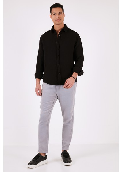 % 100 Pamuk Regular Fit Gömlek Erkek Gömlek CF24S127804