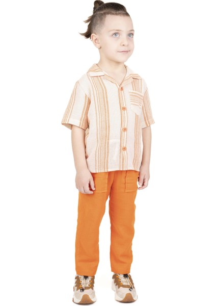Erkek Çocuk Çizgili Gömlek fiyatları