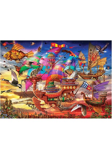 Ks The Flight 1000 Parça Puzzle