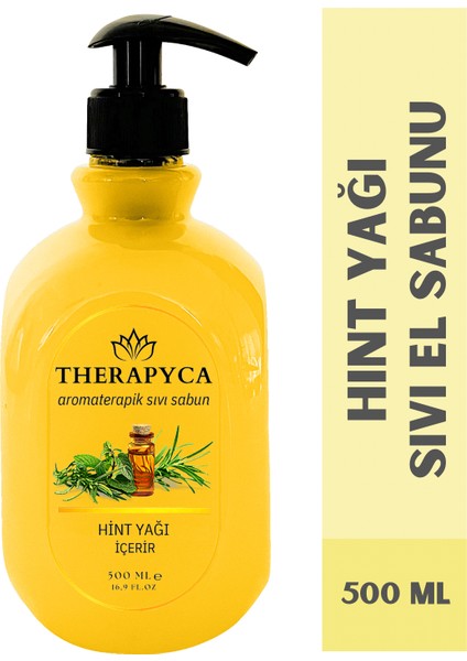 Aromaterapik Sıvı Sabun 500 ml - Doğal Yağ İçerir