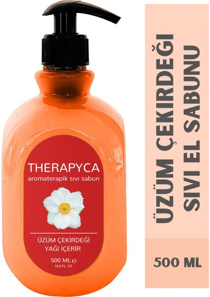Aromaterapik Sıvı Sabun 500 ml - Doğal Yağ İçerir