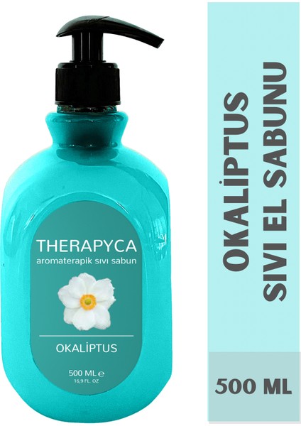 Aromaterapik Sıvı Sabun 500 ml - Doğal Yağ İçerir