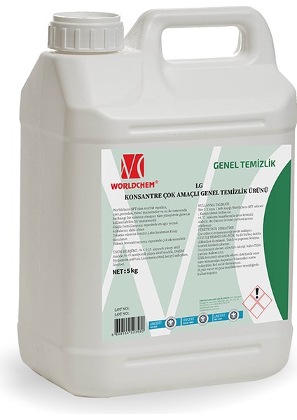LG100 Konsantre Çok Amaçlı Genel Temizleyici 5 kg