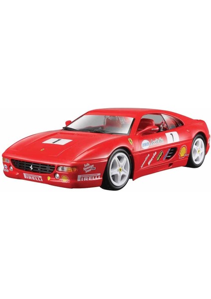 Bburago 1:24 Ferrari Racing F355 Challenge Model Araba