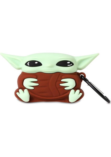 Sevimli Star Wars Yoda Air pods Pro ve Pro 2 Kulaklık Kılıfı