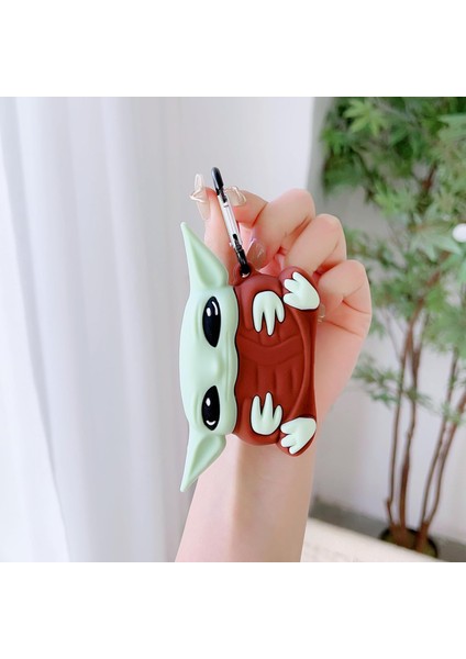 Sevimli Star Wars Yoda Air pods Pro ve Pro 2 Kulaklık Kılıfı modelleri