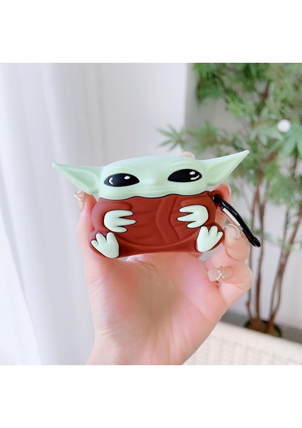 Sevimli Star Wars Yoda Air pods Pro ve Pro 2 Kulaklık Kılıfı fırsatları