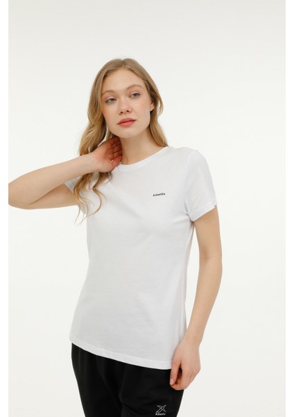 Wb Pam C Neck 11SN226 4fx Beyaz Kadın Kısa Kol T-Shirt