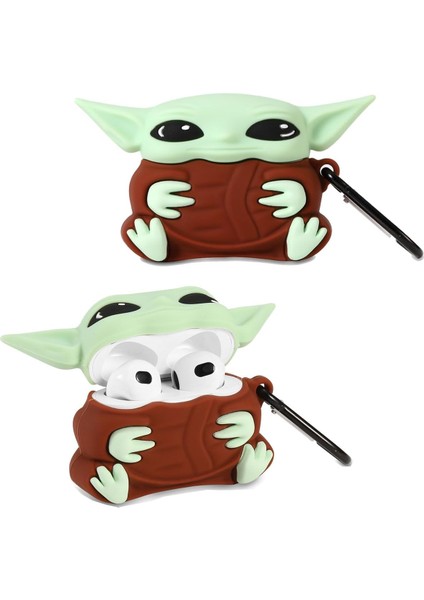 Apple Air pods 3.nesil Uyumlu Kulaklık Kılıfı Yoda - 3. Nesil fiyatları