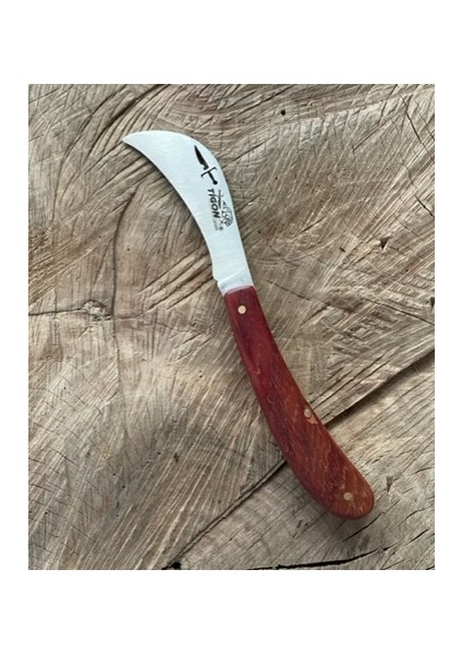 El Yapımı Çelik Aşı Bıçağı Aşı Yapma Bıçağı Cep Çakısı