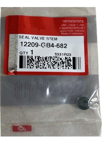 Honda Spacy ALPHA110 INNOVA125 2005-2021 1 Adet Subap Yağ Keçesi Lastiği A