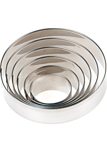 Volovan Metal Set 6 Parça - Daire