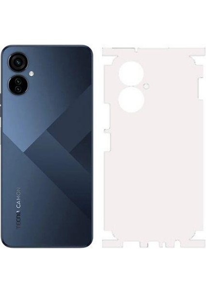 Tecno Camon 19 Neo İle Uyumlu Mat Arka Kaplama