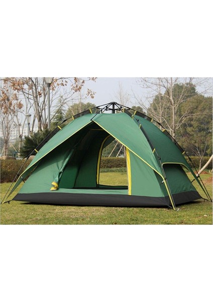 Mükemmel Aile Kampı Deneyimi 6 Kişilik Çift Katman Otomatik Çadır Anında Kurulum ve Üstün Koruma!