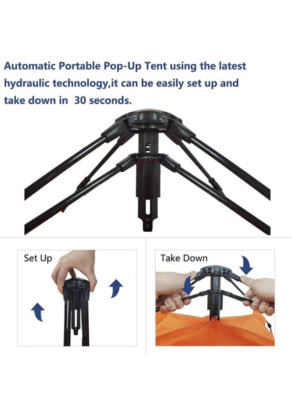 Mükemmel Aile Kampı Deneyimi 6 Kişilik Çift Katman Otomatik Çadır Anında Kurulum ve Üstün Koruma! fiyatları