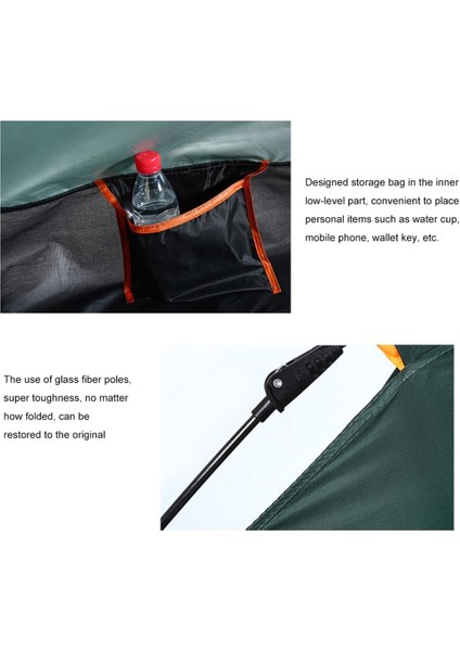 Mükemmel Aile Kampı Deneyimi 6 Kişilik Çift Katman Otomatik Çadır Anında Kurulum ve Üstün Koruma! modelleri